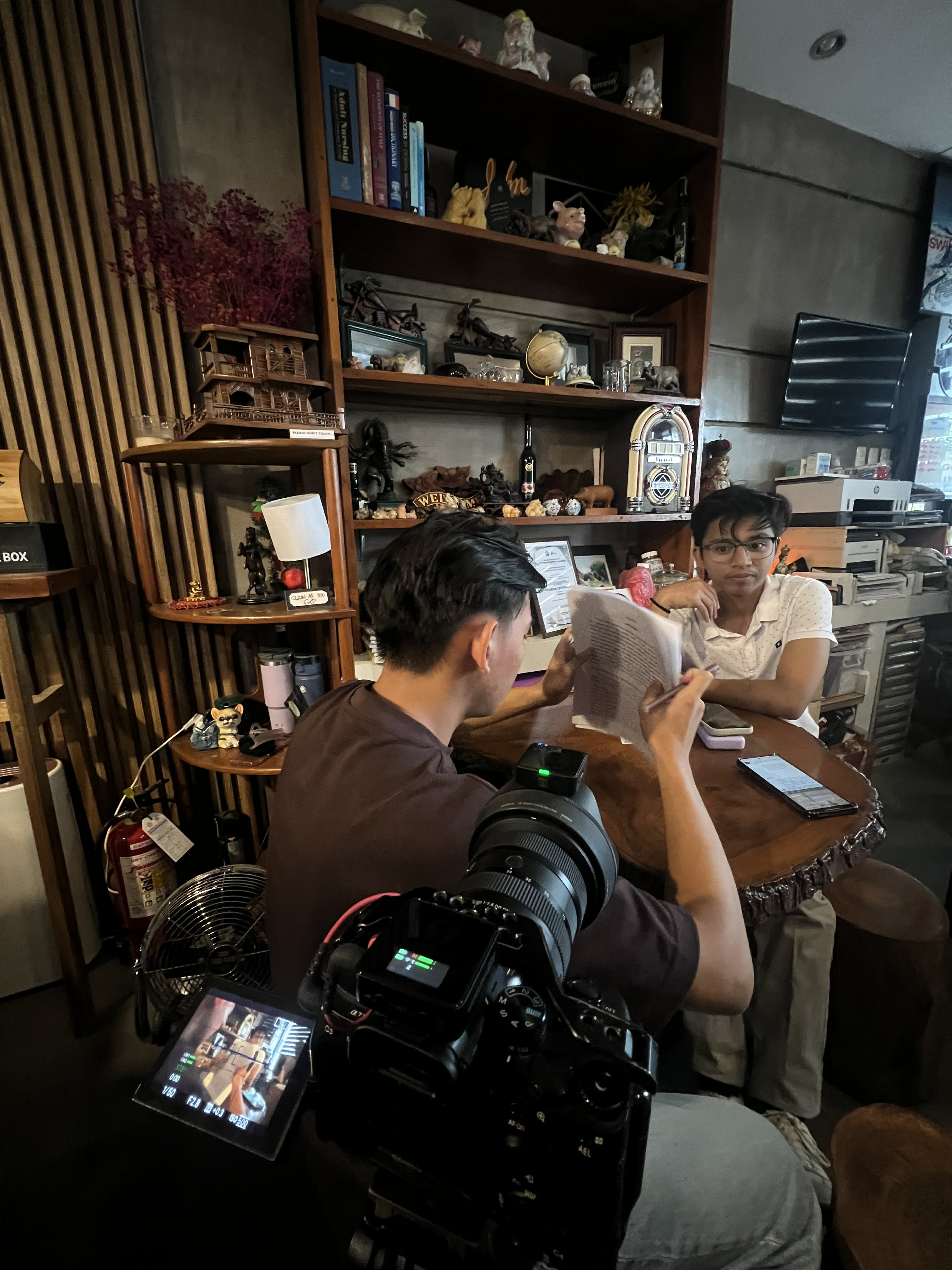 Short film scene