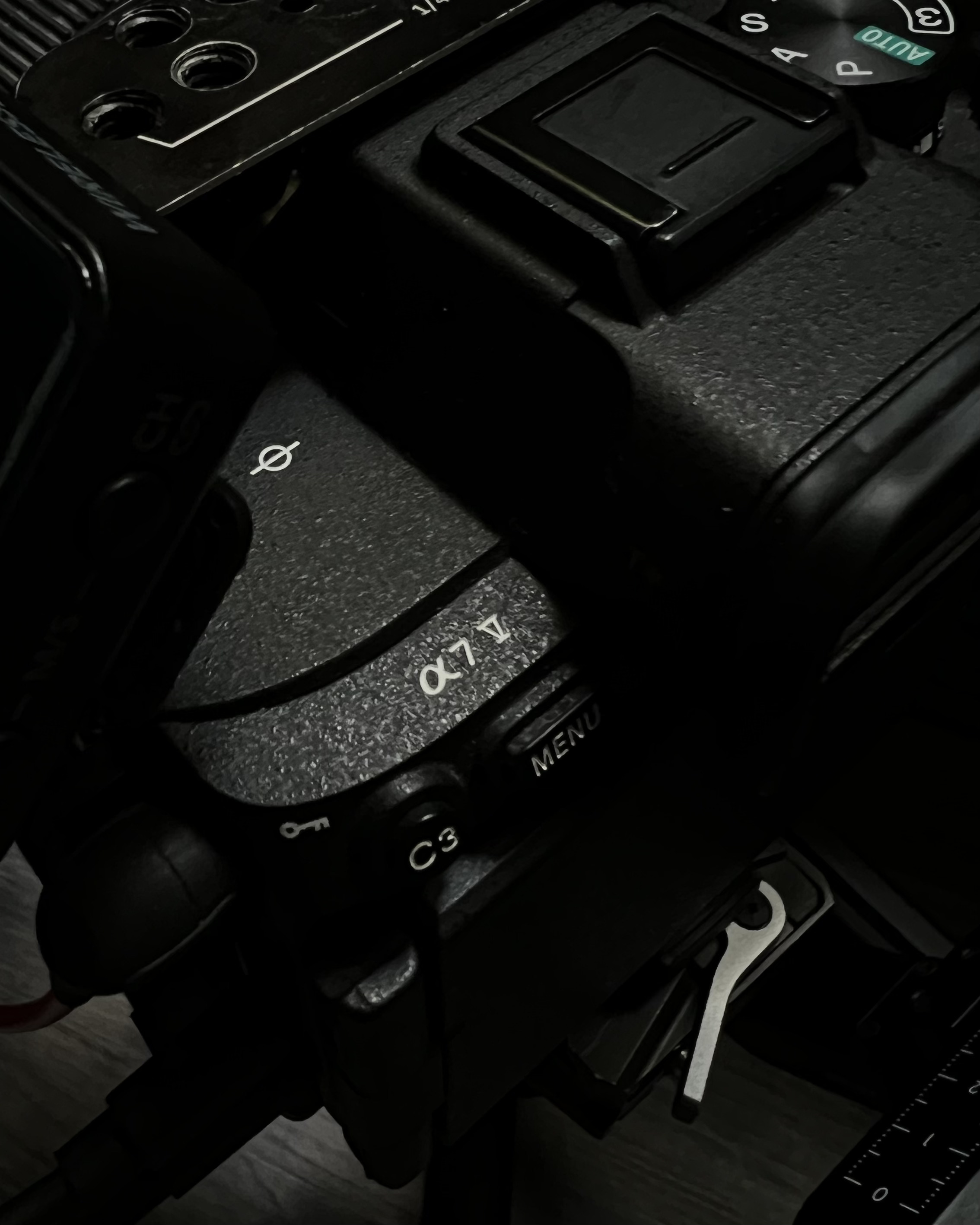 Behind-the-scenes frame from a production shoot