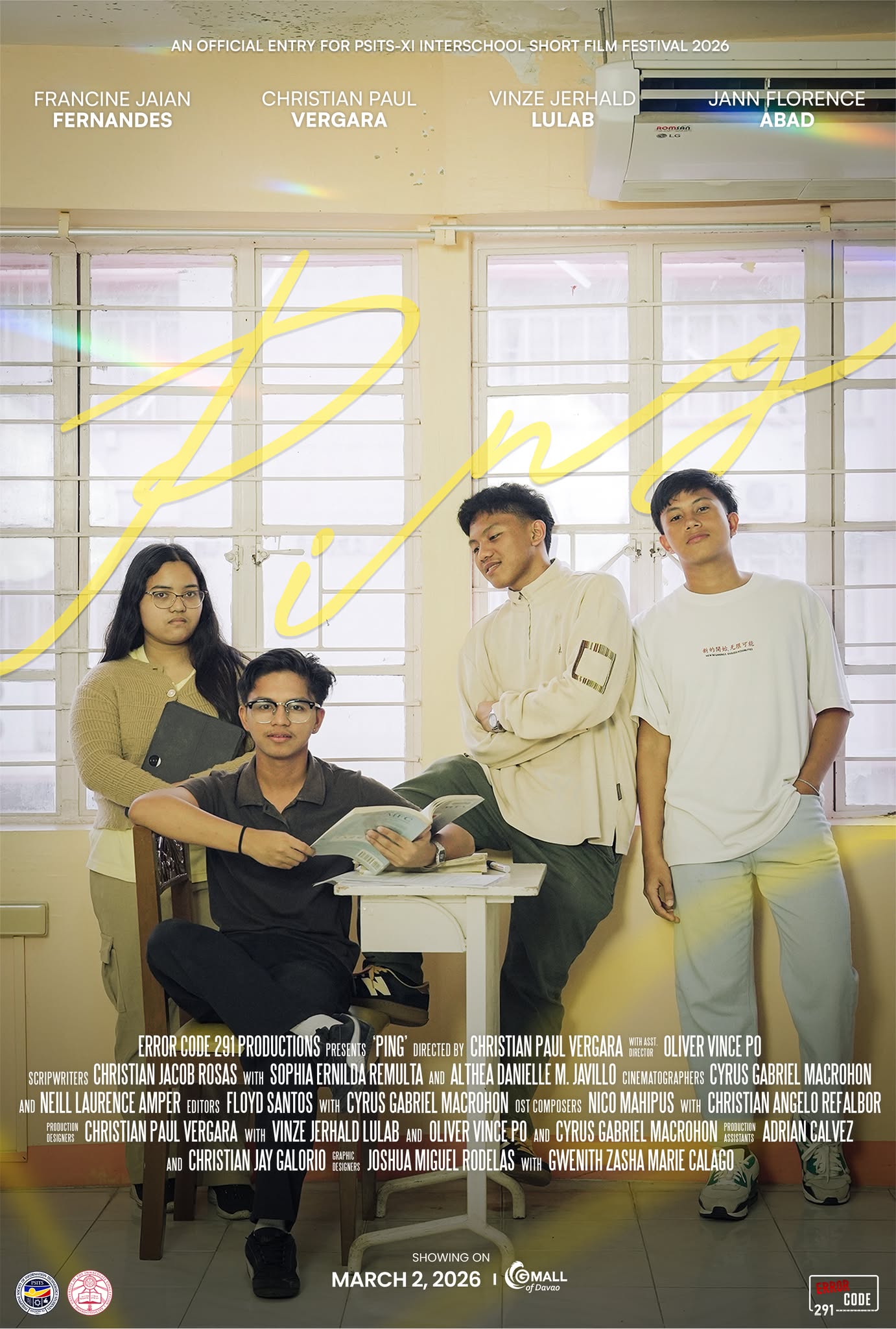 Ping trailer poster