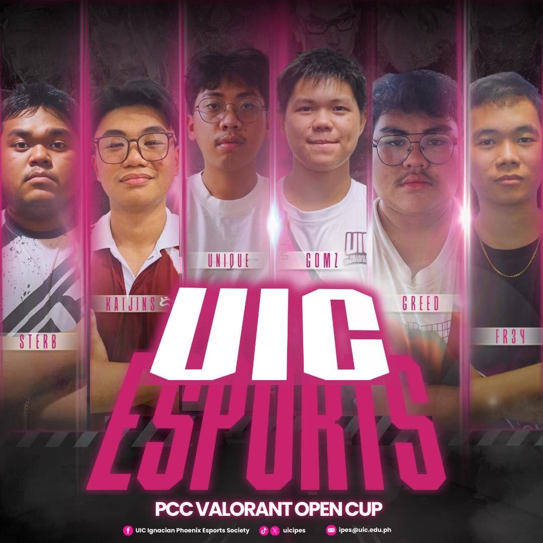 UIC varsity Valorant poster
